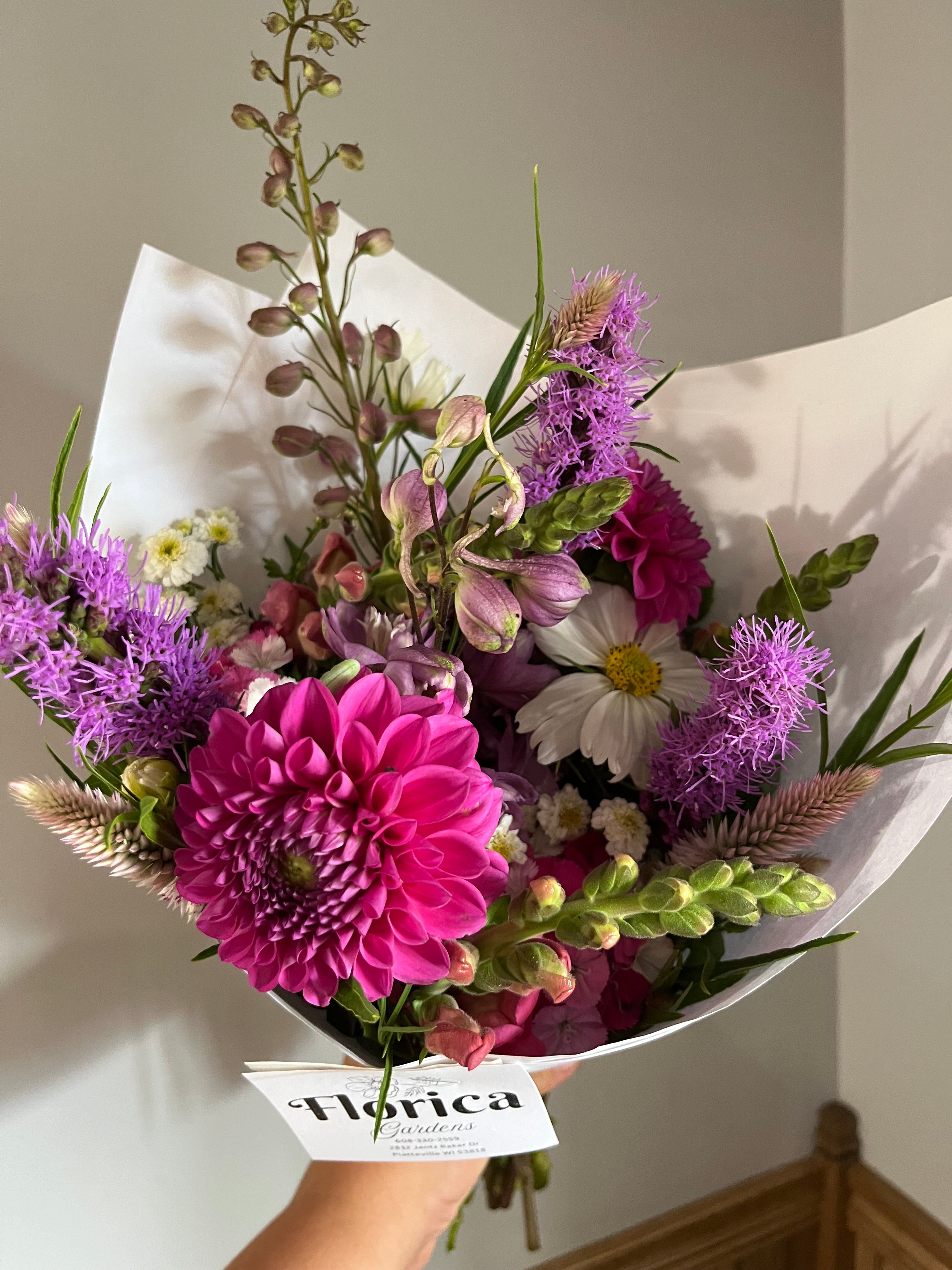 Deluxe Wrapped Gift Bouquet